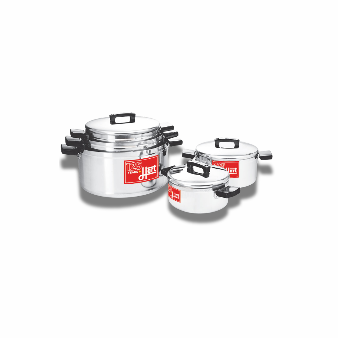 Stainless Steel Pot Set (Hart -10pcs)