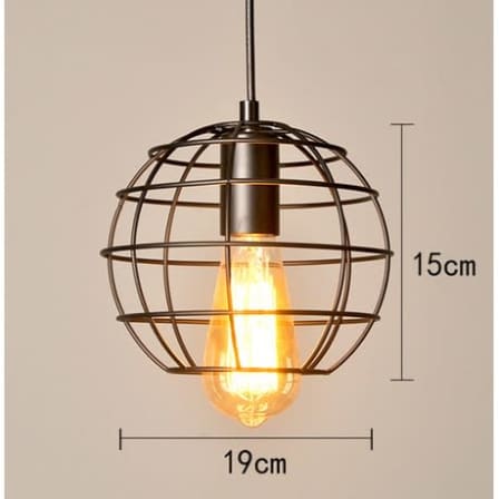 Fashion Metal Pendant With Round Geometric Pattern - Single_1