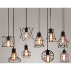 Fashion Metal Pendant With Round Geometric Pattern - Single_3