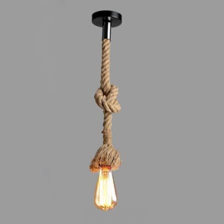 Vintage Rope Pendant light_3