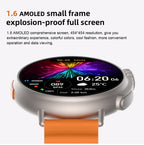 MT30 Smart Watch Ultra Long Range Waterproof - Silver Steel_1