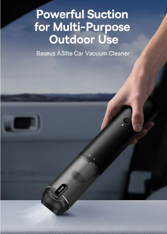 Baseus 4in1 15000Pa Car Vacuum Cleaner Air Pump Wireless Vacuum Cleaner - Black_2