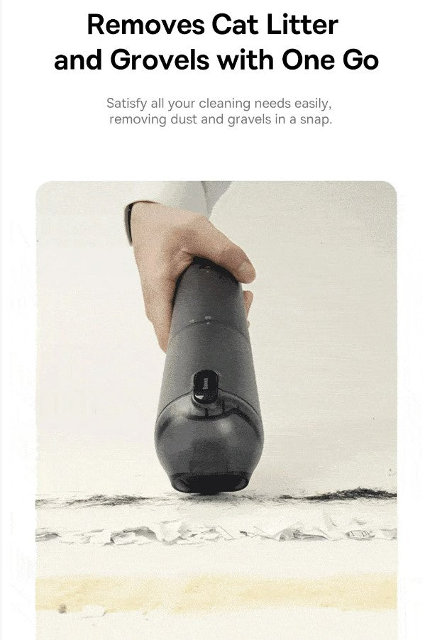 Baseus 4in1 15000Pa Car Vacuum Cleaner Air Pump Wireless Vacuum Cleaner - Black_10