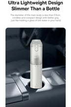 Baseus 4in1 15000Pa Car Vacuum Cleaner Air Pump Wireless Vacuum Cleaner - White_12