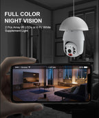 3mp Tuya Smart Wide Wifi Indoor Lamp Head Surveillance Camera_4
