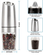 Electric Salt And Pepper Grinder Set_4